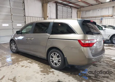 2012 Honda Odyssey Ex-L z USA, uszkodzony, nr VIN 5FNRL5H65CB093138